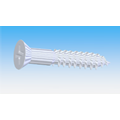 SL FLAT WOOD SCREWS, ZINC & CLEAR CHROMATE_13